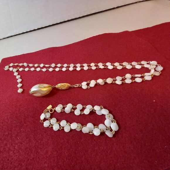 Vintage Emmons Necklace, Bracelet, Pendant - Picture 1 of 10